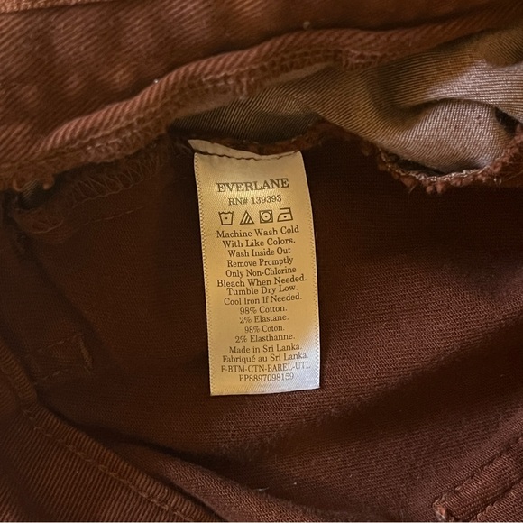 Everlane Utility Barrel Pant, in Rosewood sz 0 - Picture 7 of 7